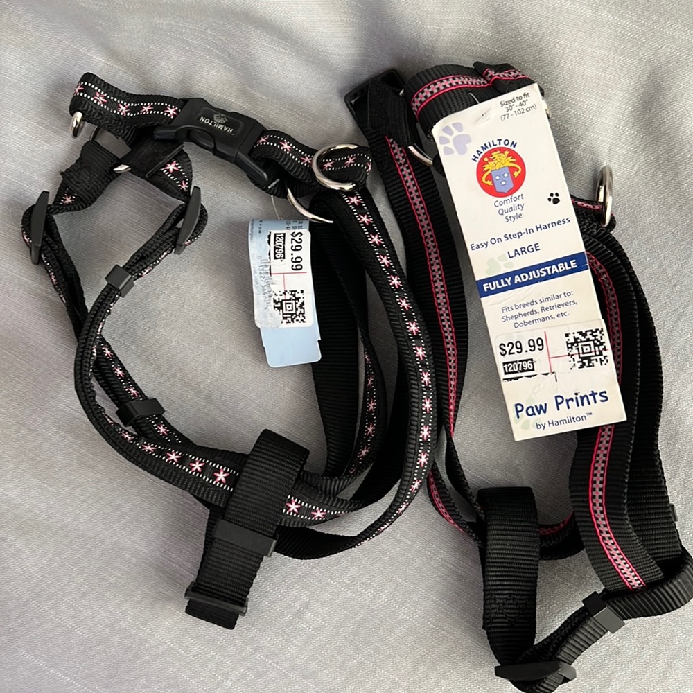 Hamilton Easy On  Step-in Harnesses, Set of 2